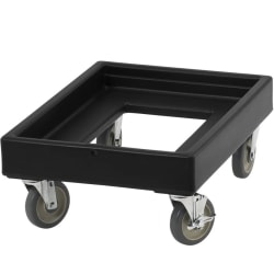 Cambro Camtainer Dolly, 19-5/8" x 28-5/8" x 10-1/2", Black