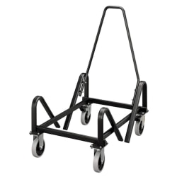 HON® Olson Stacker-Series Chair Cart, 37"H x 21 3/8"W x 35 1/2"D, Black