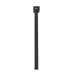 Partners Brand UV Cable Ties, 5-1/2", Black, Case Of 1,000 Ties, CTUV518