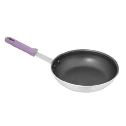 Vollrath Wear-Ever SteelCoat x3 Frying Pan, 8", Silver/Purple