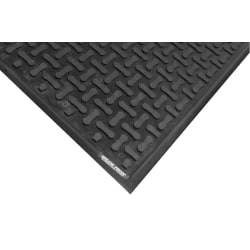 M+A Matting Comfort Scrape Mat, 2' x 3', Black