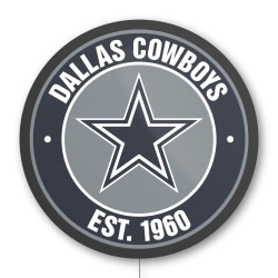 Imperial NFL Establish Date LED Lighted Sign, 23" x 23", Dallas Cowboys