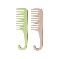 Lemon Lavender Knot Today Detangling Shower Combs, 10", Assorted Colors, Total Quantity 2
