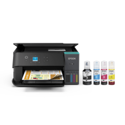 Epson EcoTank ET-2980 Wireless All-in-One Color Supertank Printer, Black