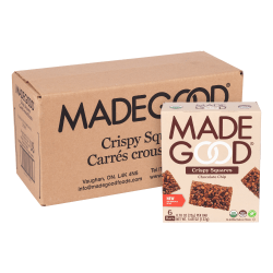 Made Good Madegood Chocolate Chip Crispy Squares, 0.78 Oz, 6 Bags Per Pack, Case Of 6 Packs