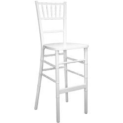 Flash Furniture Advantage Chiavari Bar Stool, White