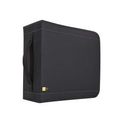Case Logic® Nylon CD Wallet, 32 Capacity, Black
