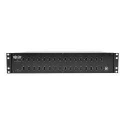 Tripp Lite 32-Port USB Charging Station with Syncing - Charging station - 400 Watt - 80 A - 32 output connectors (32 x 4 pin USB Type A) - black - United Kingdom