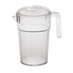 Cambro Camwear® Pitchers, 34 Oz, Clear, Pack Of 6 Pitchers