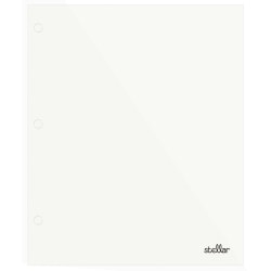 Office Depot® Brand Stellar Laminated 2-Pocket Paper Folder, Letter Size, White