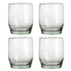 Cravings By Chrissy Teigen 4-Piece Glass Spanish Double Old Fashion Set, 8.2 Oz, Clear