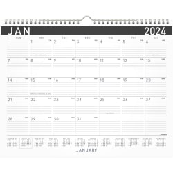2024 AT-A-GLANCE® Contemporary Monthly Wall Calendar, 15" x 12", January to December 2024, PM8X28