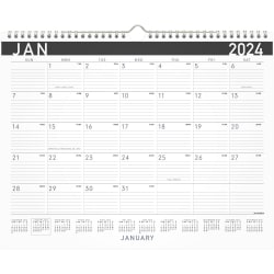 2024 AT-A-GLANCE® Contemporary Monthly Wall Calendar, 15" x 12", January to December 2024, PM8X28