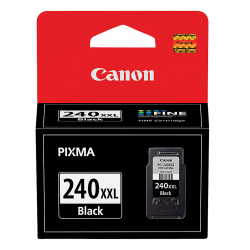 Canon® PG-240XXL ChromaLife 100 Black Extra-High-Yield Ink Cartridge, 5204B001