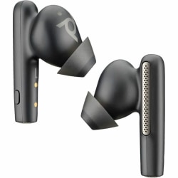Poly Voyager Free 60+ - True wireless earphones with mic - in-ear - Bluetooth - active noise canceling - carbon black