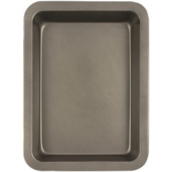 Range Kleen B05BR Non-Stick 9 x 13 Inch Bake & Roast Pan - Baking, Roasting, Toasting - Dishwasher Safe - Gray, Black - Carbon Steel Body