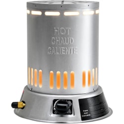 DuraHeat LPC25 15-25,000 BTU Propane (LP) Convection Heater - Gas - 4396.07 W to 7326.78 W - 600 Sq. ft. Coverage Area - Silver