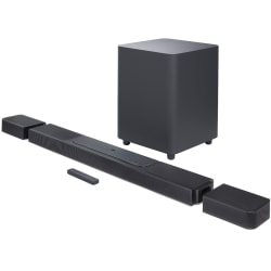 JBL Bar1300 11.1.4-Channel 1170W Soundbar With Detachable Surround Speakers, Black