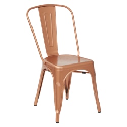 Office Star™ Bristow Armless Chair, Copper, Set Of 4 Chairs