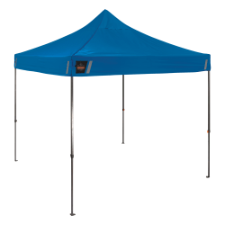 Ergodyne SHAX 6002 Heavy Duty Pop-Up Tent, 10' x 10', Blue, Total Qty 1