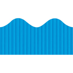 Bordette Decorative Border - Brite Blue - 2.25" x 50' - 1 Roll/Pkg