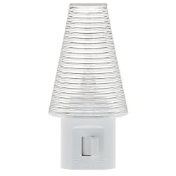 Westek Tipi Manual LED Night Light, 3-3/16" x 1-5/8" x 1-1/2", White, Total Qty 1, NLTIPIC