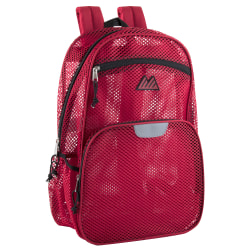 Summit Ridge Mesh Backpack, Red