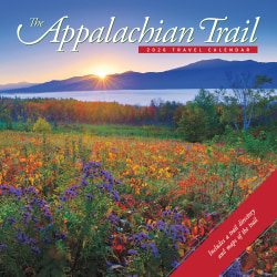 2026 Willow Creek Press Scenic Monthly Wall Calendar, 12" x 12", Appalachian Trail, January To December, 49891