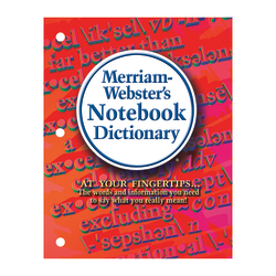 Merriam-Webster's Notebook Dictionary, Pack Of 3