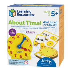 Learning Resources About Time! Small Group Activity Set