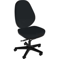 Sitmatic GoodFit Synchron High-Back Chair, Black/Black