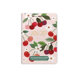 2026-2027 Orange Circle Studio 24-Month Monthly Pocket Planner, 6-1/2" x 4-5/8", Fruit & Flora, January 2026 To December 2027, 26771