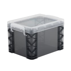 Super Stacker Storage Box, 6-1/2"H x 7-3/8"W x 10"L, Gray