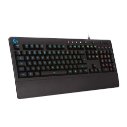 Logitech® G213 Prodigy RGB Gaming Keyboard, Black, 920-008083