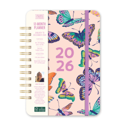 2026 Orange Circle Studio Weekly/Monthly Do It All Planner, 8-1/4" x 5-3/4", Catching Colors, January To December, 26341
