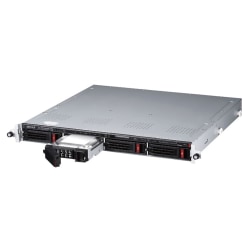 Buffalo TeraStation 5420RN Windows Server IoT 2019 Standard 40TB 4 Bay Rackmount (4x10TB) NAS NAS Hard Drives Included RAID iSCSI - Intel Atom C3338 Dual-core (2 Core) 1.50 GHz - 4 x HDD Supported - 40 TB Supported HDD Capacity