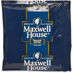 Maxwell House® Single-Serve Coffee Packets, Master Blend, Carton Of 42