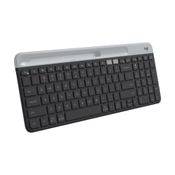 Logitech K585 Keyboard - Wireless Connectivity - English - Graphite