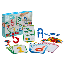 Plus-Plus Building Blocks Learn To Build ABCs & 123s