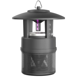 Brookstone® Plug-In UV Light Lantern Flying Insect Suction Trap, 2.88 Oz, Black