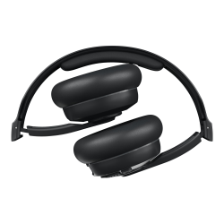 Skullcandy Cassette - Headphones with mic - on-ear - Bluetooth - wireless - black