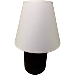 Lampshades Inc. Linen Round Lamp Shades, 5" x 10" x 8", White, Set Of 16 Shades