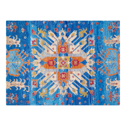 Anji Mountain Las Cruces Rug’d Chair Mat, 1/2"H x 40"W x 54"D, Multicolor