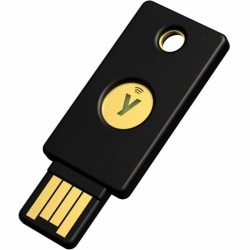Yubico - Security Key NFC - Black - Two-Factor authentication (2FA) Security Key, Connect via USB-A or NFC, FIDO U2F/FIDO2 Certified