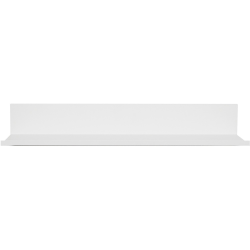 Hangman 18-Inch No-Stud Floating Shelf (White Powder Coat) - 2.50"x17.87"x 4.62" Depth x 4.63"