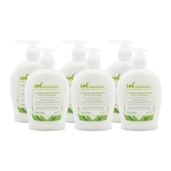 Highmark® Aloe Liquid Hand Soap, Floral Scent, 7.5 Oz, White, Case Of 6 Bottles