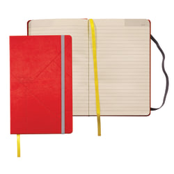 TOPS® Idea Collective Hardbound Journal, 8 1/4" x 5", Red, 120 Sheets