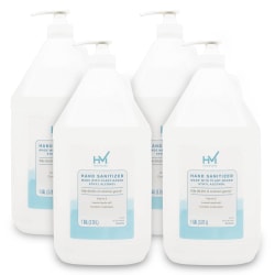Highmark® Original Hand Sanitizer, Fresh Scent, 1 Gallon, Clear, Case Of 4 Gallons