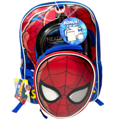 Marvel Spiderman Kid's 3-Piece Backpack Set, Red