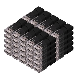 PNY Attache 3 USB Flash Drives,16GB,Black, Pack of 50 Flash Drives